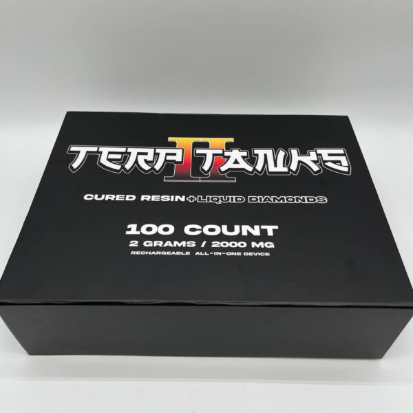 Terp Tanks 2G Disposable Cured Resin + Liquid Diamonds